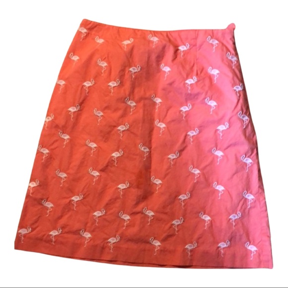 Talbots flamingo skirt size 2P - Picture 2 of 8
